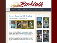 Tablet Screenshot of booktalk.com